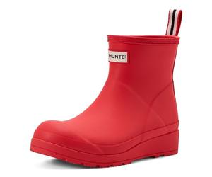 HUNTER Women's Original Play Wellington Boots, Logo Red, 3 UK