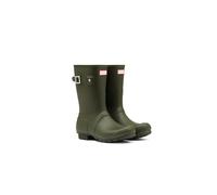 Hunter Original Short, Women's Wellington Boots, Green (Dark Olive), 3 UK (35/36 EU)