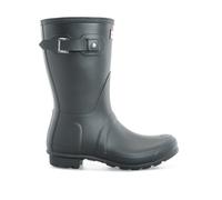 Hunter Womens Original Short Wellington Boots in Black Rubber - Size UK 4