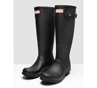 Hunter Womens Original Tall Classic Boots - Black Rubber - Size UK 6