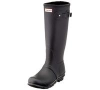 HUNTER Women's Original Tall Nebula Rain Boot, Black, 6 UK