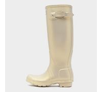 Hunter Women's Original Tall Wellington Boots - Metallic Gold, Metallic Gold