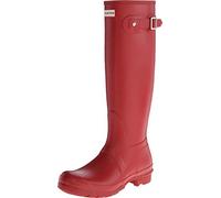 Hunter Original Tall Rubber Women's Calf Length Boots - Red - Size:UK 6