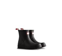Hunter Original Play Womens Short Boots - Black Rubber - Size UK 8