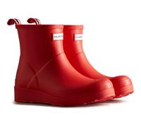 Hunter Womens Play Short Boot - Red - Size UK 5