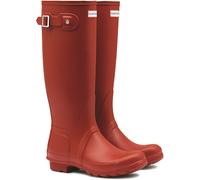 Hunter Womens Red Matt Original Tall Wellington Boots