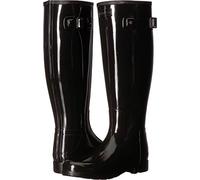 Hunter Refined Gloss Rubber Adjustable Women's Tall Wellington Boots