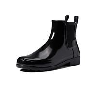 Hunter Womens Refined Chelsea Gloss Boot, Schwarz, 5.5 UK