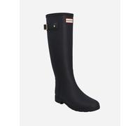 Hunter Womens Refined Gold Trim Tall Boot - Black - Black - UK7 EU40/41 US9