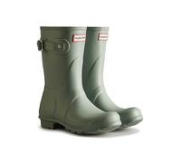 Hunter Womens Short Matt Wellies Natural