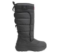 Hunter Womens Tall Buckle Snow Textile Synthetic Black Boots 5 UK