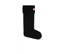 Hunter Womens Unisex Recycled 6 Stitch Cable Tall Boot Sock - Black - Size Medium