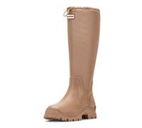 Hunter Women's Wendy Waterproof Knee High Boot, Light Natural, 7 UK