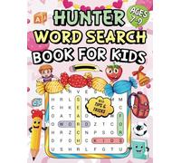 Hunter Word Search for Kids ages 7-9: 100 Large Print Word Search Puzzles ǀ Children's Activity Book ǀ With Solutions