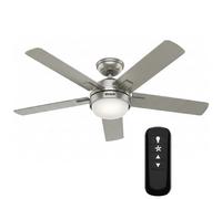 Ceiling Fan Zeal Silver with Lights & Remote