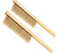 HunterBee 2 PC Bee Brush Wooden Handle Brush Beekeeper Tool Beekeeping Equipment