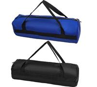 HunterBee 2 Pcs Zipper 15.7" Utility Wide Waterproof Canvas Tool Organizer Bag Screws Nails Bolts Pouch Nuts Heavy Duty Multipurpose Storage Bags