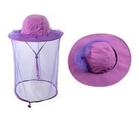 HunterBee Mosquito Netting Hat Fishing Veil Beekeeper Cap Bee Net Beekeeping Hood