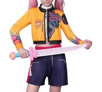 Hunters Anime Cosplay Costume | Costumes Character Fancy Dress Up Adult Uniform Outfits Full Set Halloween Carnival Party for Adult School Activity Haunted Houses Carnivals