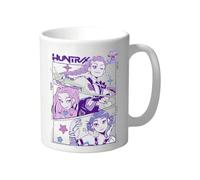Hunters Anime Mug with Handles Funny Coffee Mug Gift Idea for Fans of Zoey Rumi Mira Merch Cup Office School Ceramic, White, 330 ml (Style-9)
