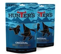 Hunters Biltong - Original Biltong, 500g Pack of 2 x 250g High Protein, low fat, Thin Tender Slices of authentic Beef Biltong, beef Jerky, MSG Free, Convenient Snack