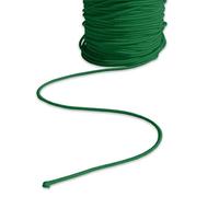 Hunters Green3mm Elastic Cord Round Stretchy Thread Hat Elastic Cord Thin Elastic Beading String For Masks Hats Jewellery Crafts Hair Accessories Threading Tags (Hunters Green- 3mm - 1 Meter)