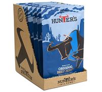 Hunters Original Beef Jerky, 28g Pack of 10 Lightly Smoked Beef Jerky, High Protein, MSG Free, Tender slices of Beef infused with rich Umami flavours