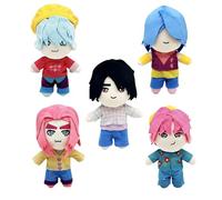 Hunters Plush Kpop Members Characters Doll Plush Toys Cute Cartoons Halloween Christmas Creative Gift for Hunters Fans (5 PCS)