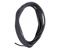 Hunters Saddlery 6mm Double Braid Polyester Rope All-Weather Multi-Use (Black, 10m)