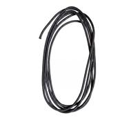 Hunters Saddlery 6mm Double Braid Polyester Rope All-Weather Multi-Use (Black, 4m)