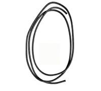 Hunters Saddlery 6mm Double-Braided Polyester Rope for Knot-Tying Practise (Black, 2m)