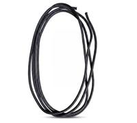 Hunters Saddlery 6mm Double-Braided Polyester Rope for Knot-Tying Practise (Black, 3m)