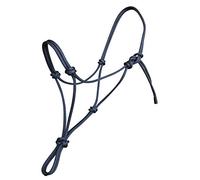 Hunters Saddlery Horse Rope Halter (Small Miniature, Navy)