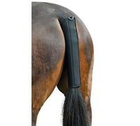 Hunters Saddlery Horse Tail Guard Equine Shield Wrap Non-Slip Breathable Neoprene Standard Size (Black)