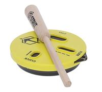 Hunters Specialties HS Strut Cookie Cutt'R Tracer Turkey Clucks Yelps Purrs Hunting Friction Lid Slate Pot Call, Yellow