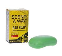 Hunters Specialties Scent-A-Way MAX Bar Body Soap - Hunting Odorless Green Soap Scent Eliminator for Hunters, Trappers, Anglers, and Campers - 3.5 Oz Bar
