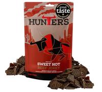 Hunters Sweet Hot Beef Jerky, 250g pack Lightly Smoked Jerky, High Protein, MSG Free, Tender slices of Beef infused with spices that warm the palate.