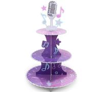 Hunters Theme Birthday Decorations, Hunter Cake Topper, Cupcake Holder and Serving Tray for Dessert Table,3 Tier Cupcake Stand for Birthday Party Decorations