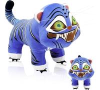 Hunters Tiger Plush Toy - Soft Stuffed Character Doll from Popular Movie for Fans & Collectors - Multi-Purpose Cosplay Costume Accessory