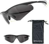 HUNTERSKY DISCOVER YOUR WORLD! HTS Tactical Shooting Sunglasses Military Grade Ballistic Impact Protection Airsoft Safety Anti-Fog