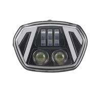 HUNTFF Motorcycle Headlight DRL Headlight With And Motorcycle Led Turn Signals Light For Vespa For Sprint 150 For GL For Super For GTR Motorcycle Headlight Front