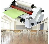 HUNTFF Professional Laminator with Preheating Alert, Dual Rolling Modes, Adjustable Thickness for Office, School, and Home Use