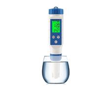 HUNTFF TDS Meter, Seawater Salinity Meter Salt Tester Monitor for Aquariums Pool Fish Tank Seafood Aquaculture 0.1-200ppt ATC,for Farming, Pools, Household Drinking Water