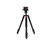 Hunting Aluminum Tripod with Heavy Duty Construction, 360 Degree Ball Head, Quick-Release Arca-Swiss Mount System, and Optics Plate for Hunting, Shooting, Glassing, and Outdoors
