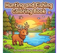Hunting and Fishing Coloring Book