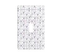 Hunting Arrows Triangles Deer Print Switch Plate Covers,1 Gang Wall Plate Single Toggle Light Switch Cover Plate