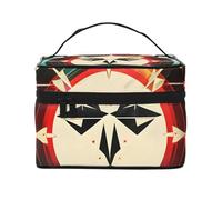 Hunting Arrows Triangles Deer Travel Portable Makeup Case Travel Makeup Bag Cosmetic Bag Cosmetic Bag Polyester Black One Size Black One Size Black One Size, Black/White, One Size