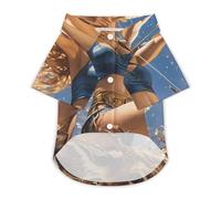 Hunting Artemis Goddess Greek Mythology Pet Shirt Dogs Cats Clothes Short Sleeve Breathable Puppy Costume