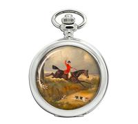 Hunting, Clearing the Ditch by Herring Pocket Watch