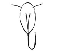 Hunting collar for horse with adjustable breastplate martingale Supreme
